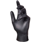 Gloves Black Nitrile  Large  Pack 100