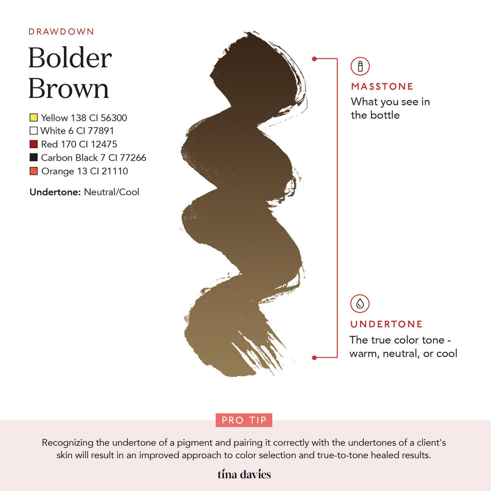 NEW Tina Davies Pigment Bolder Brown 15ml